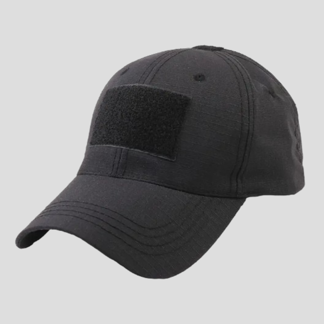 Gorra Táctica Militar Transpirable Negra