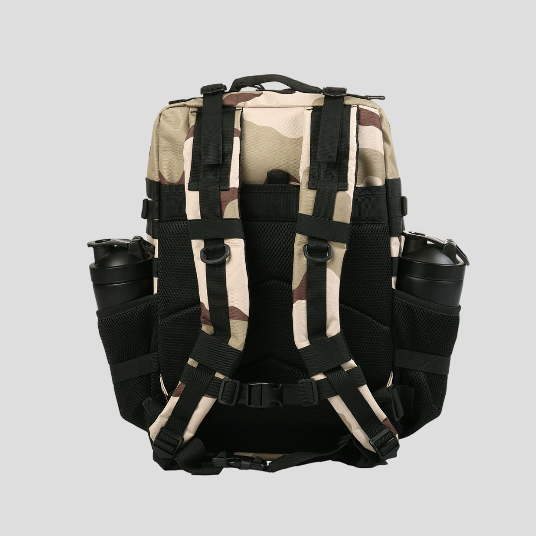 Mochila táctica 45L para misiones largas y aventura extrema Camuflaje