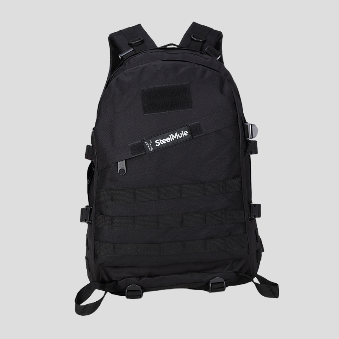 Mochila táctica 30L para misiones de hasta 5 días Negro