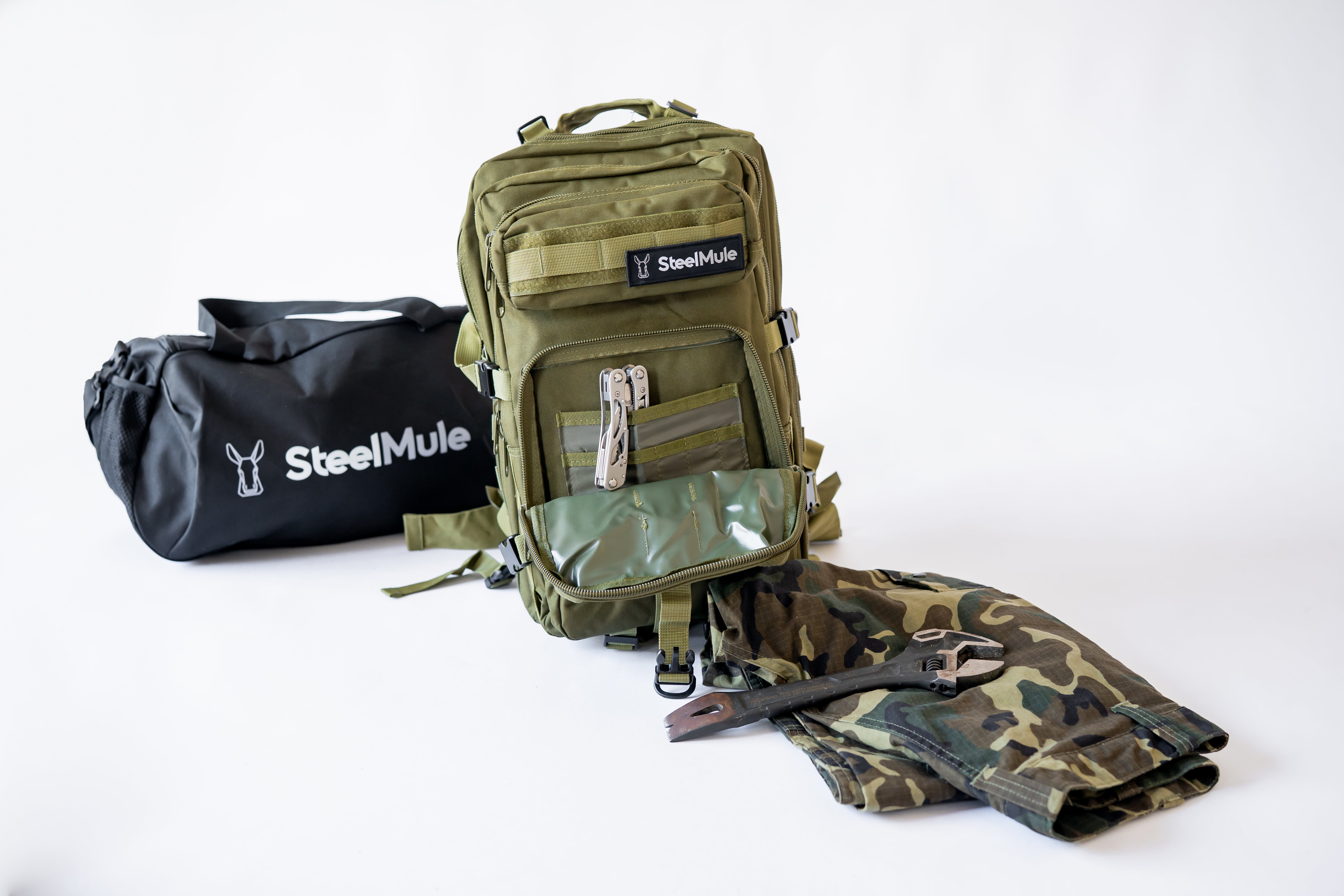 Mochila 38L - Verde Militar