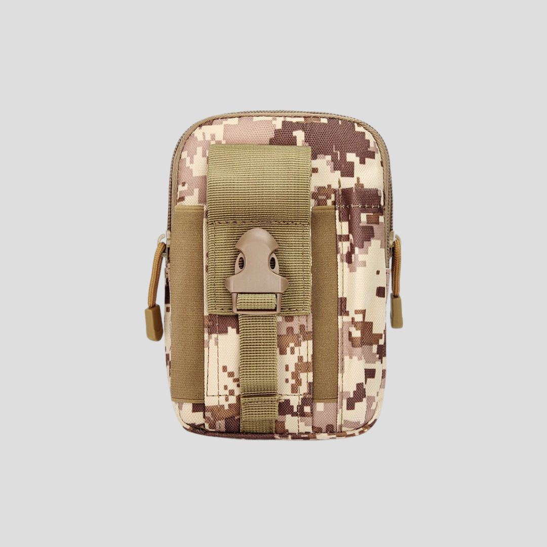 Bolsa Táctica Militar Pouch Molle Impermeable Marpat Desert