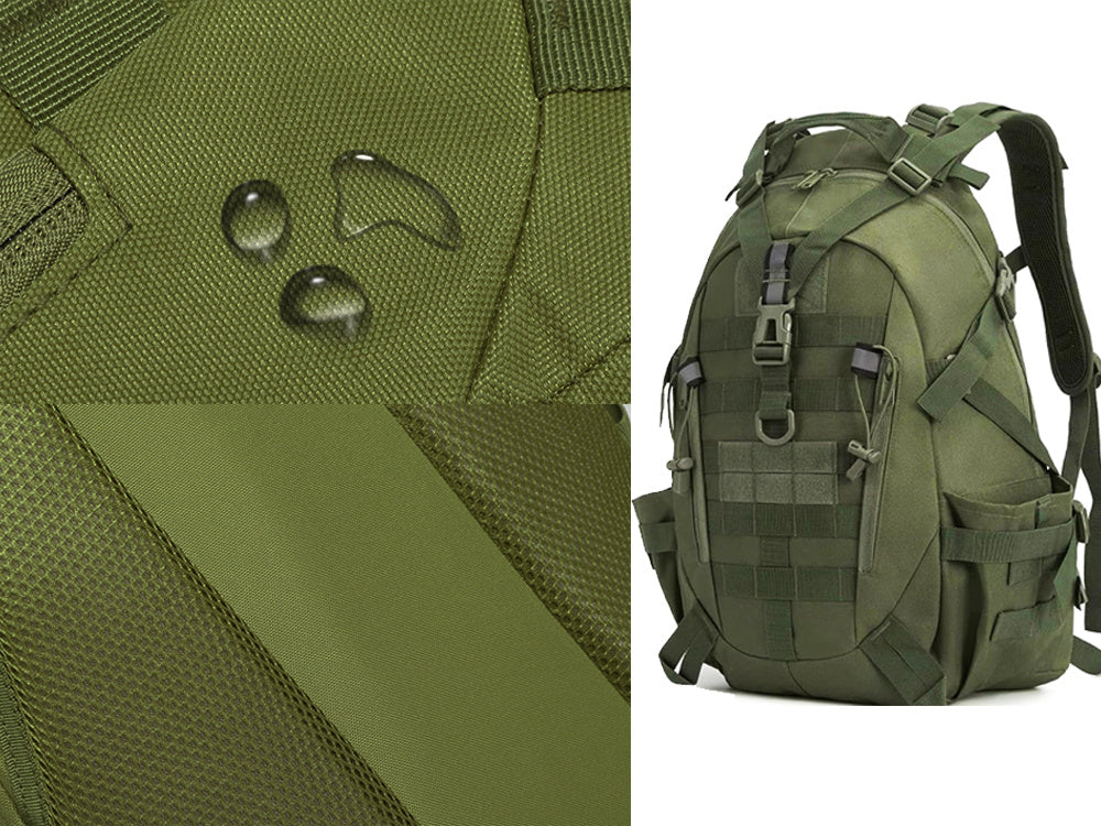 Steel Mule Ranger – Mochila Táctica Militar 30 L Verde Oliva