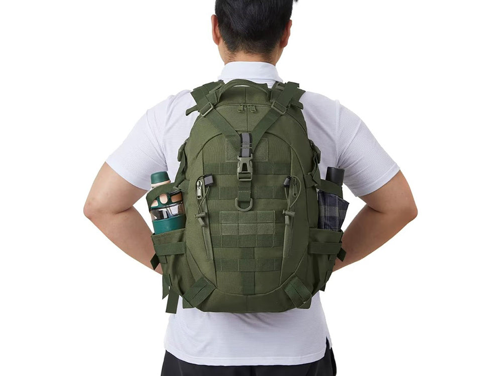 Steel Mule Ranger – Mochila Táctica Militar 30 L Verde Oliva