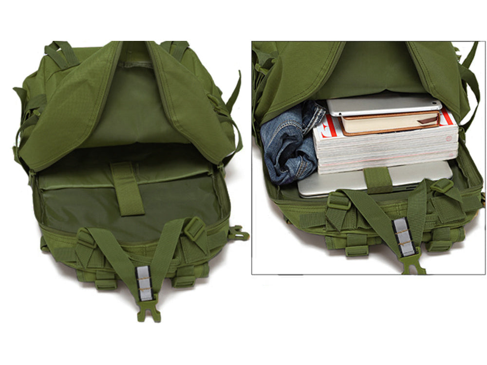 Steel Mule Ranger – Mochila Táctica Militar 30 L Verde Oliva