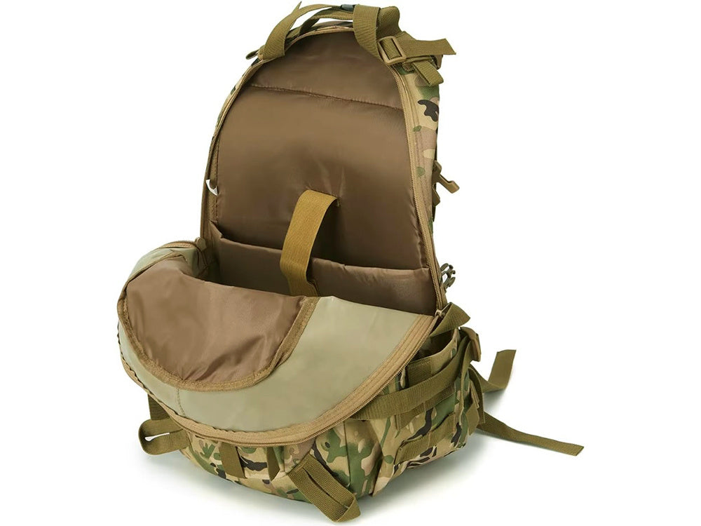 Steel Mule Ranger – Mochila Táctica Militar 30L Camuflaje Coyote