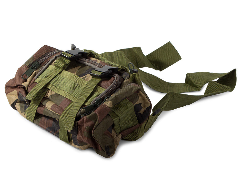 Mochila táctica 48,5L de alto rendimiento con módulos extra Camuflaje claro