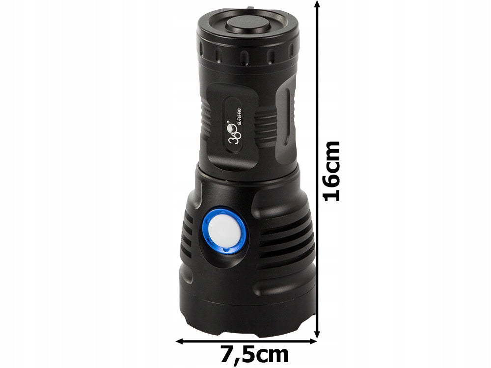 Linterna Steel Mule 360 2kms de Alcance