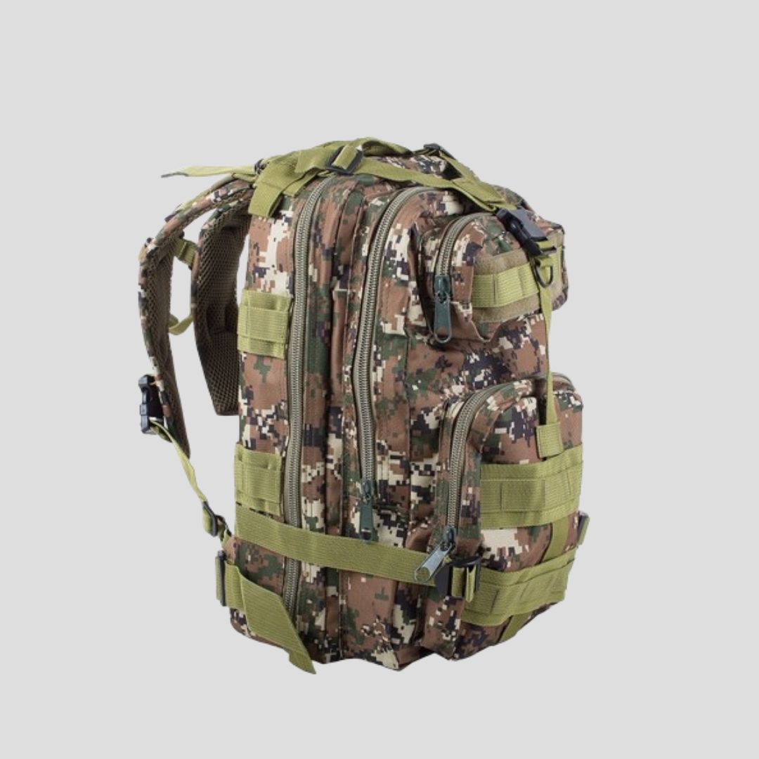 Mochila táctica 26L compacta, robusta para 3 días de acción MARPAT