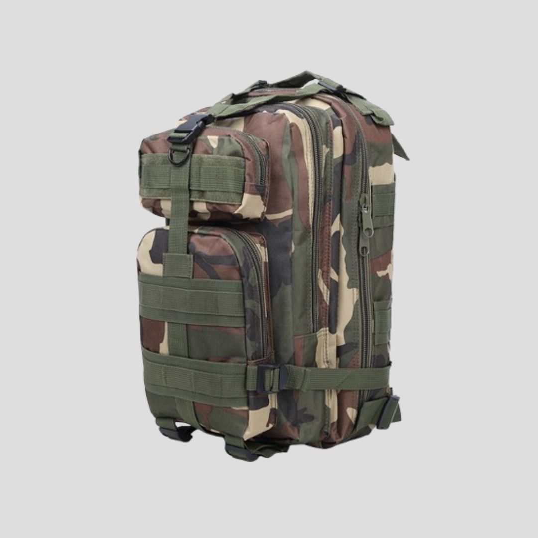 Mochila táctica 26L de alto rendimiento para misiones de 2 a 3 días Camuflaje Claro
