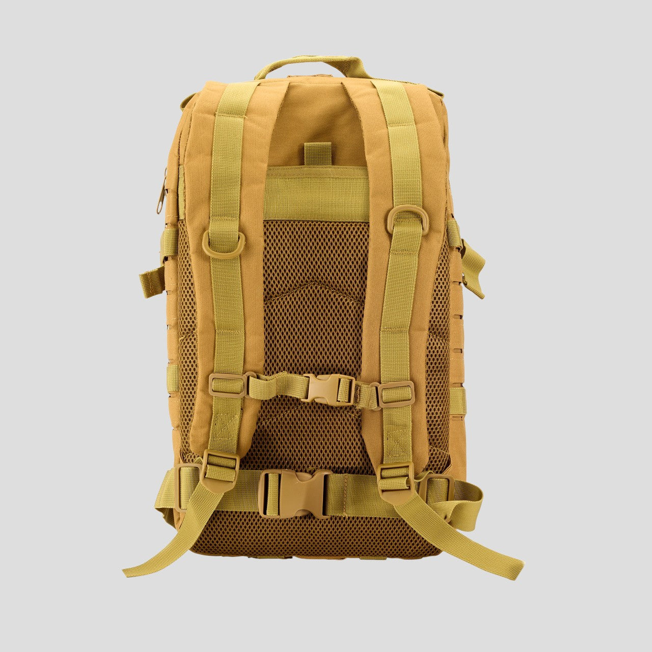 Mochila táctica 28L MOLLE compartimentos para 2 días Caqui