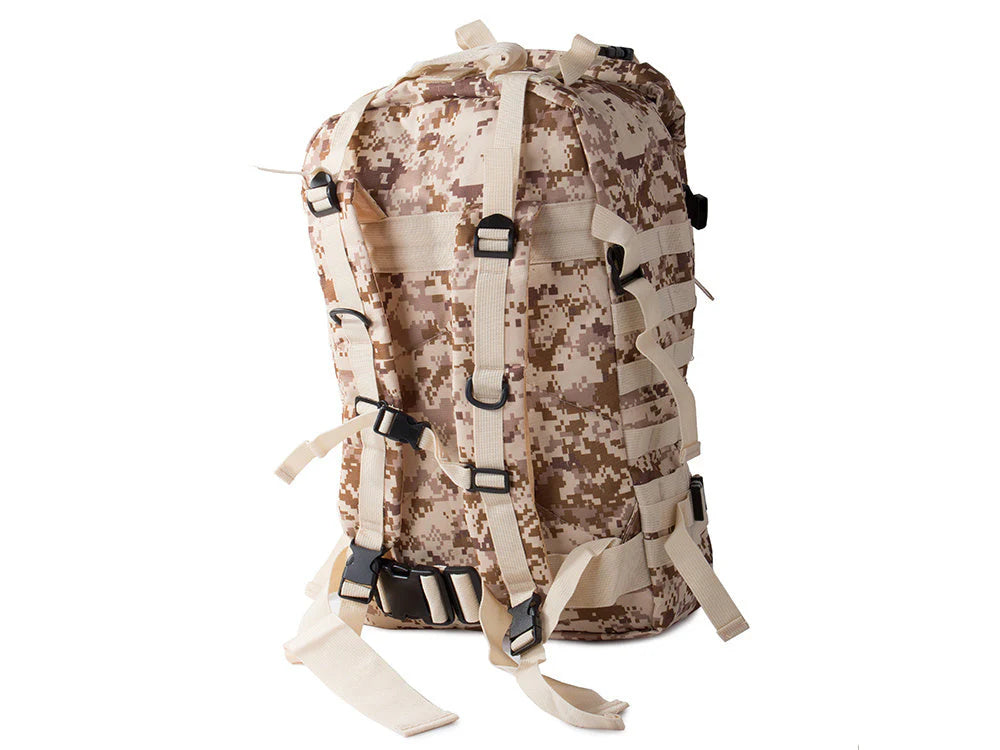 Mochila táctica militar 48,5L con pouches Marpat Desert