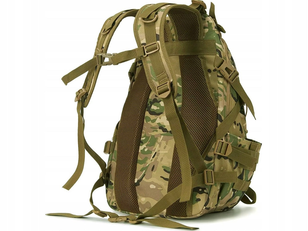 Steel Mule Ranger – Mochila Táctica Militar 30L Camuflaje Coyote