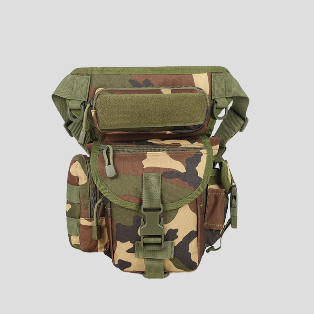 Bolso de Pierna para Misiones, Outdoor y Rescate Camuflaje
