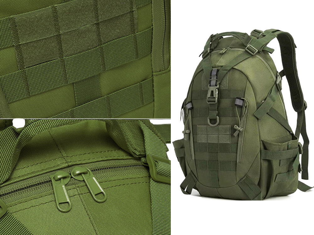 Steel Mule Ranger – Mochila Táctica Militar 30 L Verde Oliva