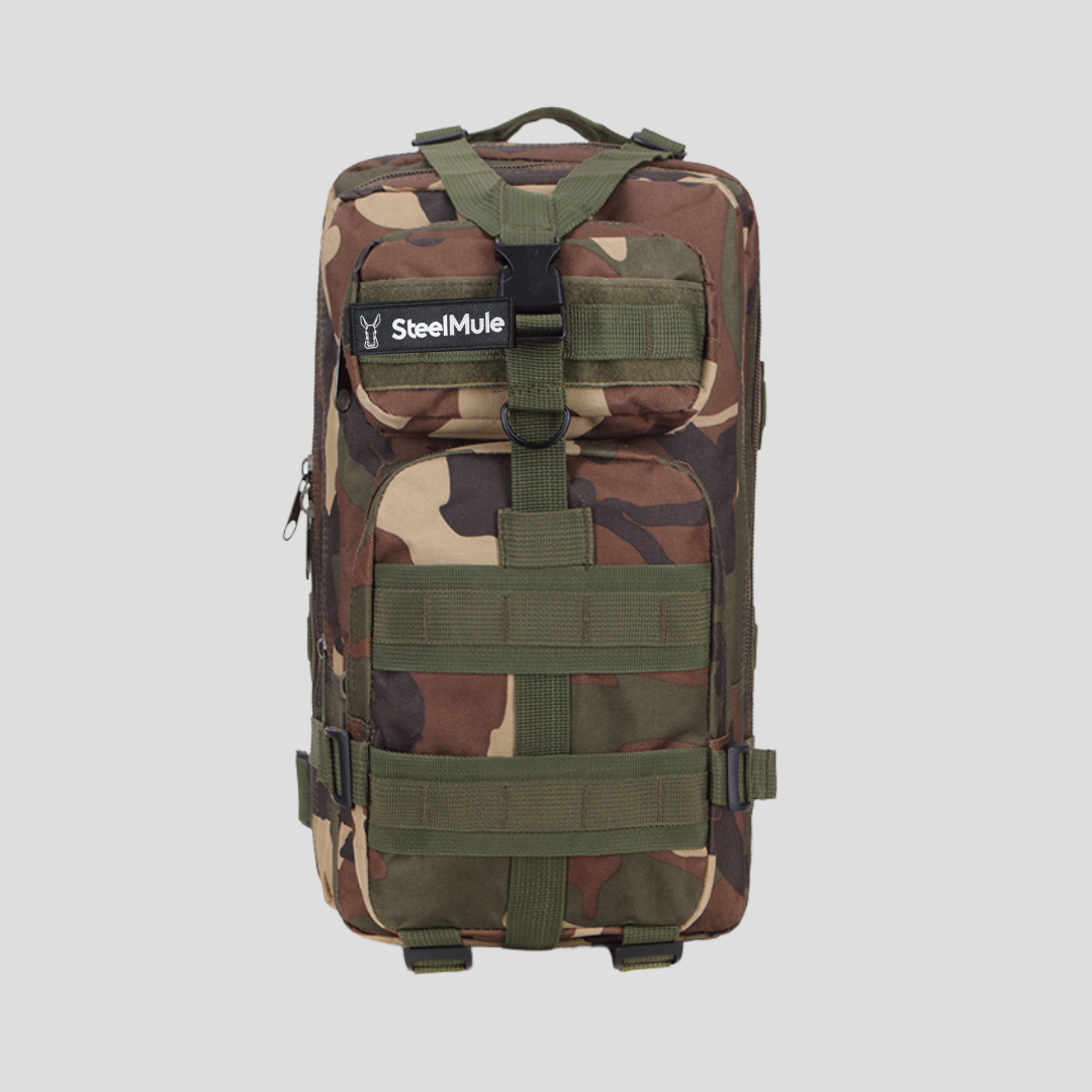 Mochila táctica 26L de alto rendimiento para misiones de 2 a 3 días Camuflaje Claro