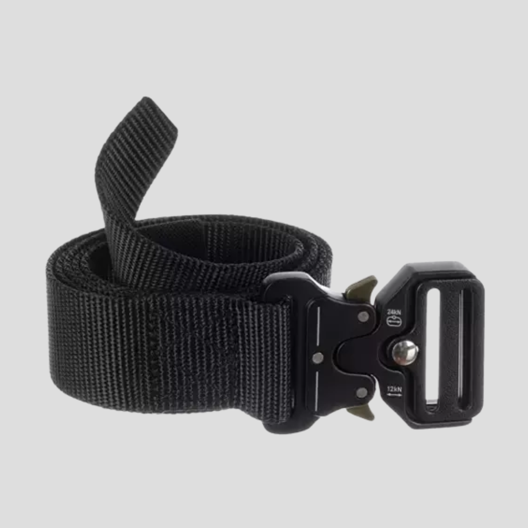Cinturón Táctico Ajustable con Hebilla Rápida y Alta Resistencia